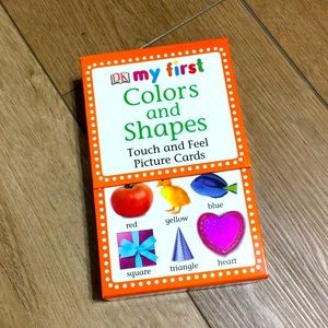 🌻🌻🌻DK My first colors and shapes Touch and feel picture cards🌻🌻🌻